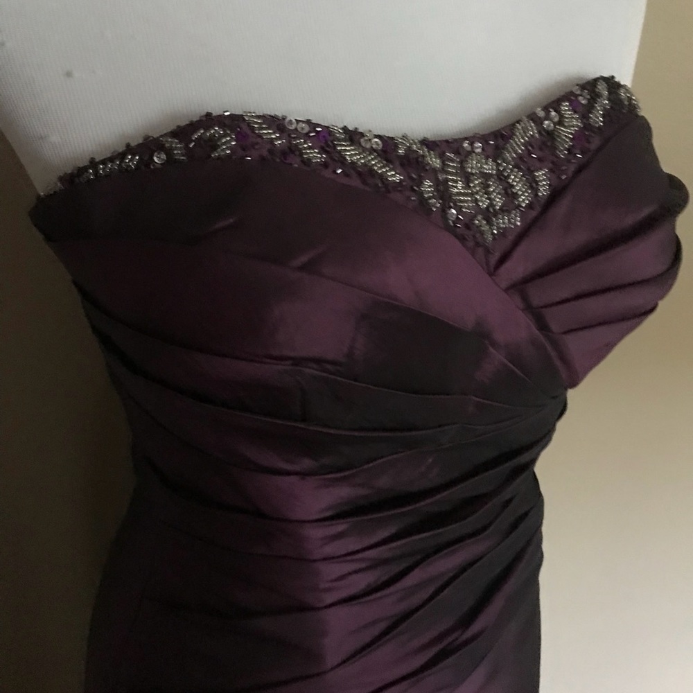 Beautiful evening gown with jacket matching & hat